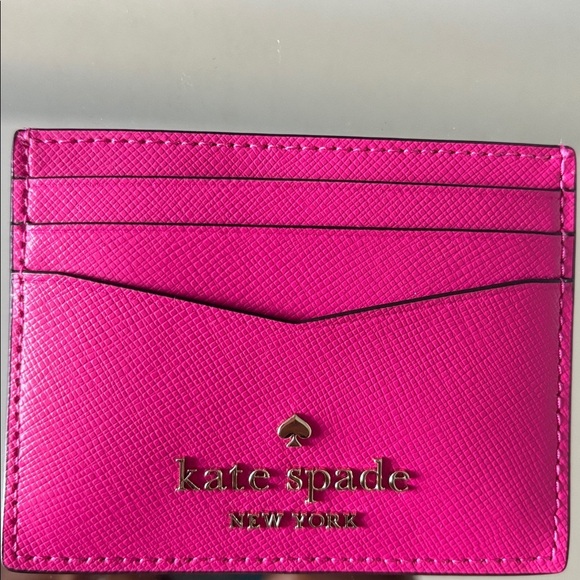 Pink Kate Spade card holder - Picture 4 of 4